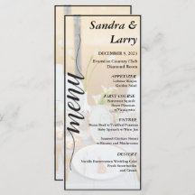 modern wedding dinner invitation