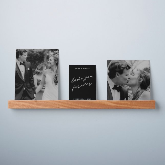 Modern Wedding Family 2 Photo  Picture Ledge (Wall)