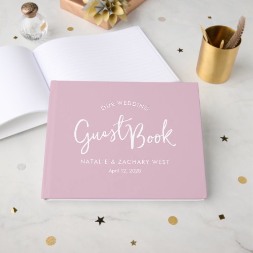 Modern Wedding Guest Book