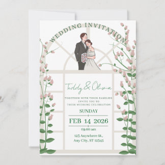Modern Wedding Invitation Suite