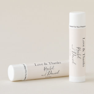 Modern Wedding Lip Balm