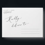 Modern Wedding Minimalist A7 5x7 Envelope<br><div class="desc">Modern Minimalist Wedding invites and decor</div>