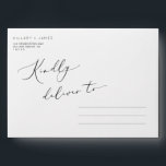 Modern Wedding Minimalist A7 5x7 Envelope<br><div class="desc">Modern Minimalist Wedding invites and decor</div>