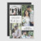 Modern Wedding Photo Collage Thank You 