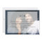 Modern Wedding Photo Invitation with Overlay