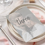 Modern Wedding Photo Seating Chart<br><div class="desc">Guide your guests with style using this Photo Wedding Table Seating Chart Card. Featuring a full-photo background with elegant minimalist typography, this design perfectly blends modern romance and functionality. Ideal for contemporary, urban, or rustic weddings, this personalized seating chart card helps guests find their table easily while adding a unique...</div>
