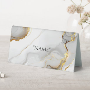 Modern Wedding Place Cards Table Tent