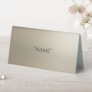 Modern Wedding Place Cards Table Tent