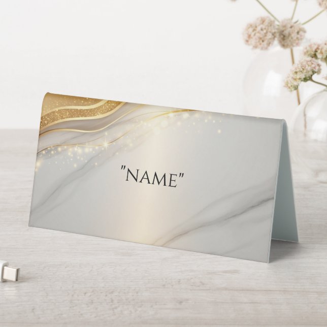 Modern Wedding Place Cards Table Tent (In SItu (Table))