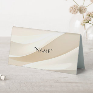 Modern Wedding Place Cards Table Tent
