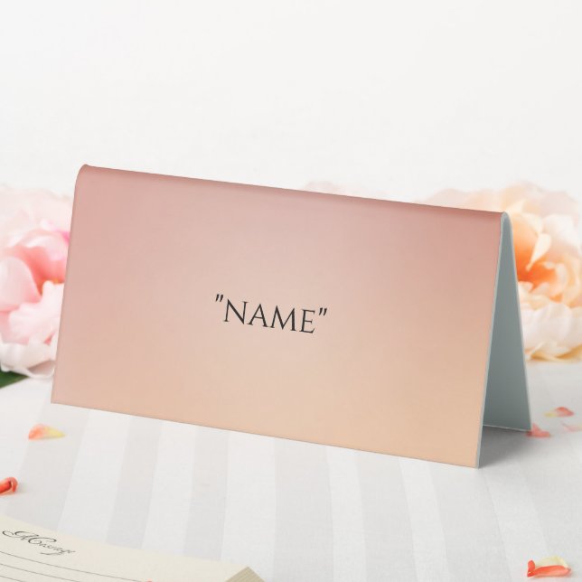 Modern Wedding Place Cards Table Tent (In SItu (Wedding))