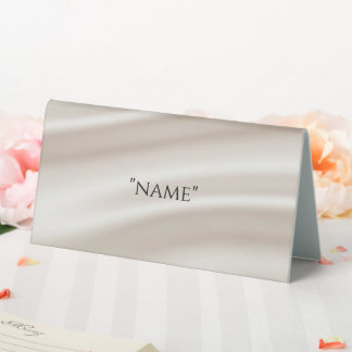 Modern Wedding Place Cards Table Tent