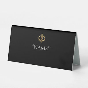 Modern Wedding Place Cards Table Tent