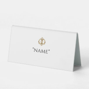 Modern Wedding Place Cards Table Tent