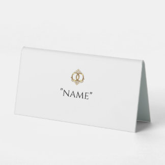 Modern Wedding Place Cards Table Tent