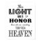 Modern Wedding sign In Memory of loved one print