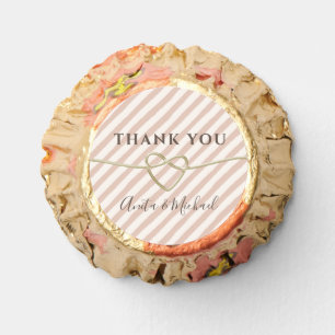 Modern Wedding Thank You Hershey®'s Kisses® Reese's Peanut Butter Cups