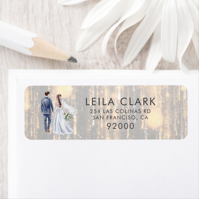 Modern Wedding Vendor (Generic) Return Address Label (Insitu)