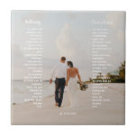 Modern Wedding Vow Art Gift Ceramic Tile<br><div class="desc">Style your wedding vows into a beautiful  work of art.  A lovely gift and keepsake for newlyweds,  anniverary,  renewal of marriage vows,  and more.  Easily personalize with your names and wedding vows of choice.</div>