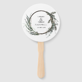 Modern Wedding, Wedding, Minimalist wedding, Hand Fan