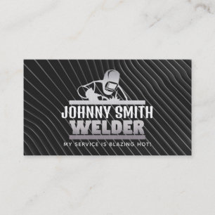 Modern Welder Business Cards