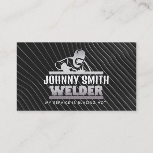 Modern Welder Business Cards