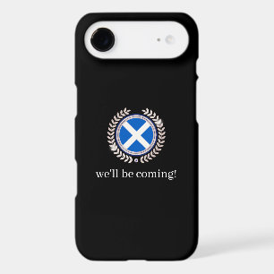 Modern We'll Be Coming   Scotland Flag Badge Fans  iPhone 17 Air Case