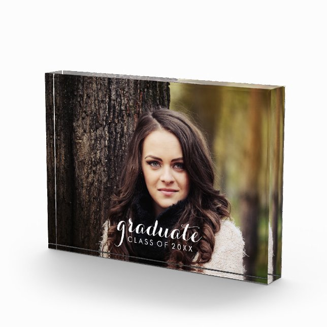 Modern Whimsical Graduation Photo (Right)