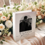 Modern Whimsy Wedding Planner 3 Ring Binder<br><div class="desc">Use this beautiful 3 ring wedding planner binder to collect all of the matching pages for your ultimate wedding planner! Available at Creative Union Design on Etsy!</div>