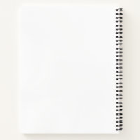 Modern Custom Poetry Minimalist Calligraphy Notebook