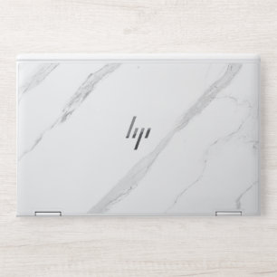 modern white color marble HP EliteBook X360 1040 G Laptop Skin