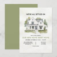 Modern White Farmhouse Housewarming Party