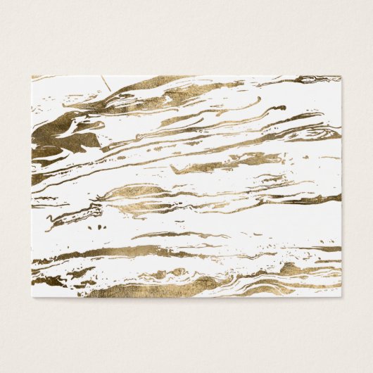 Modern White Gold marble Abstract (Front)