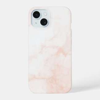Modern White & Golden Marble iPhone 15 Case