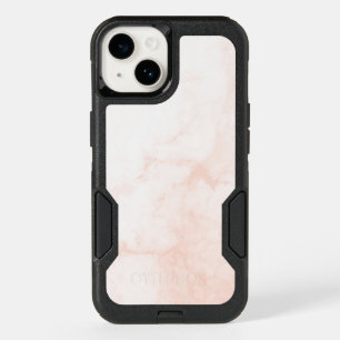 Modern White & Golden Marble OtterBox iPhone 14 Case