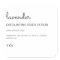 Modern White Lavender Scrub Label