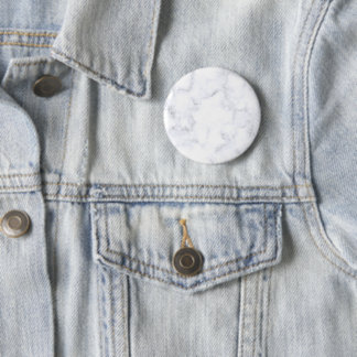 Modern White Marble Button