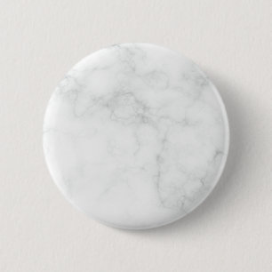 Modern White Marble Button