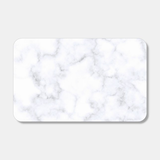 Modern White Marble Matchboxes (Front)
