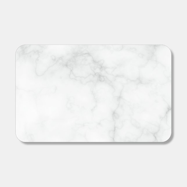 Modern White Marble Matchboxes (Front)