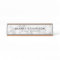 Modern White Marble | Personalized