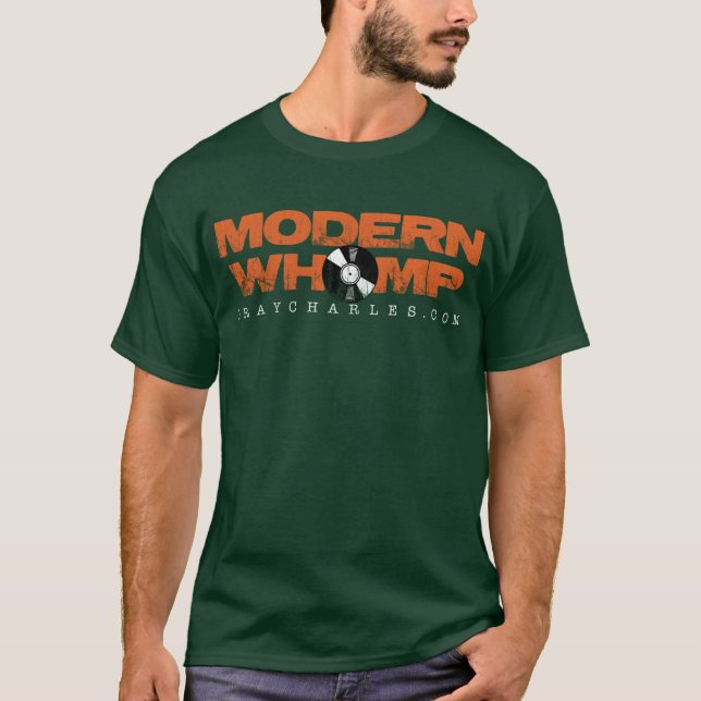 Modern Whomp - Green Tee (Front)