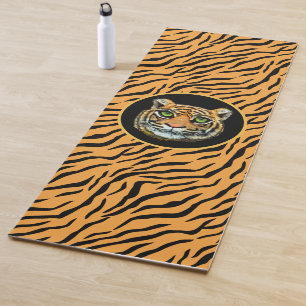 Modern Wild Tiger Pattern Yoga Mat