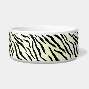 Modern Wild White Tiger Pattern Bowl