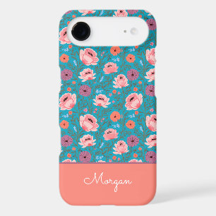 Modern Wildflowers with Name iPhone 17 Air Case