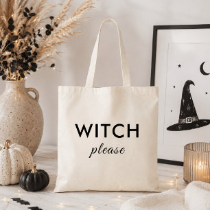 Modern Witch Please Halloween Tote Bag – Trendy