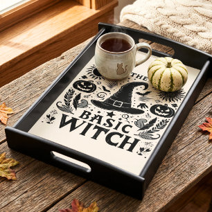 Modern Witchcore Halloween Serving Tray