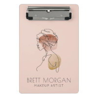 Modern Woman Makeup Artist Blush Pink