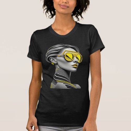modern woman style T_Shirt
