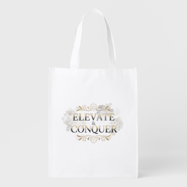 Modern women's T-Shirt | Comfortable T-Shirt. Grocery Bag (Front)